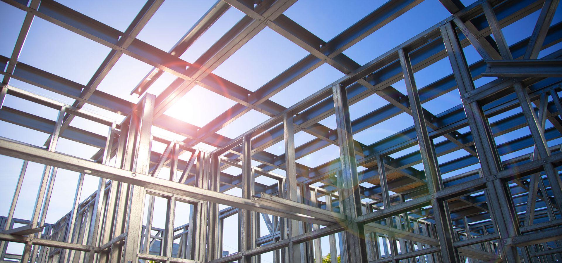 Essential Guide To Steel Framed Buildings - Sunset Illustrations - Incredible 8K Collection
